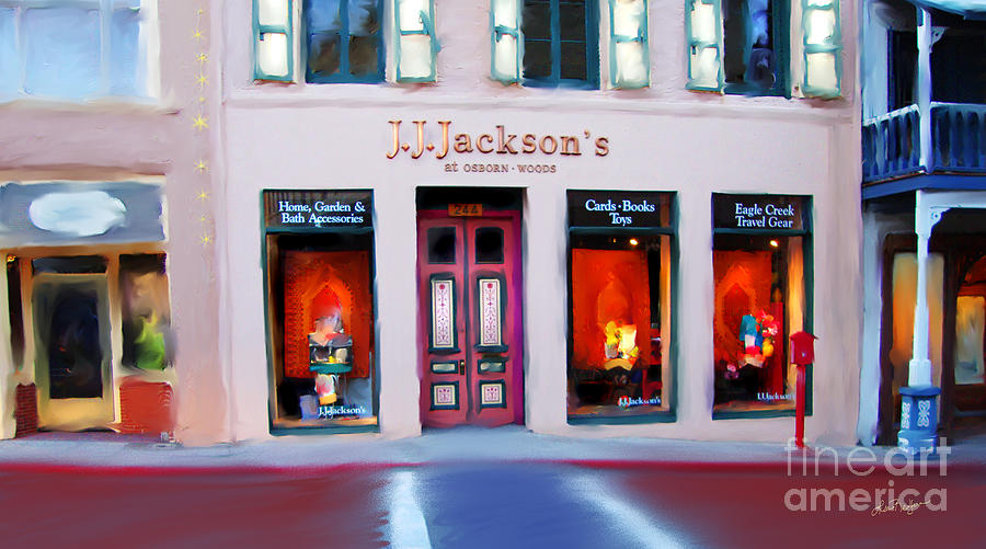 J.J. Jacksons Nevada City Digital Art by Lisa Redfern