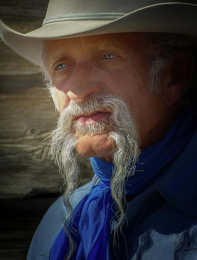 JJ Steele, Cowboy Poet Photograph by Debra Boucher