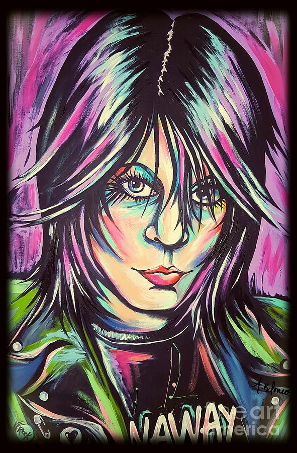Joan Jett Painting - Joan Jett by Amy Belonio