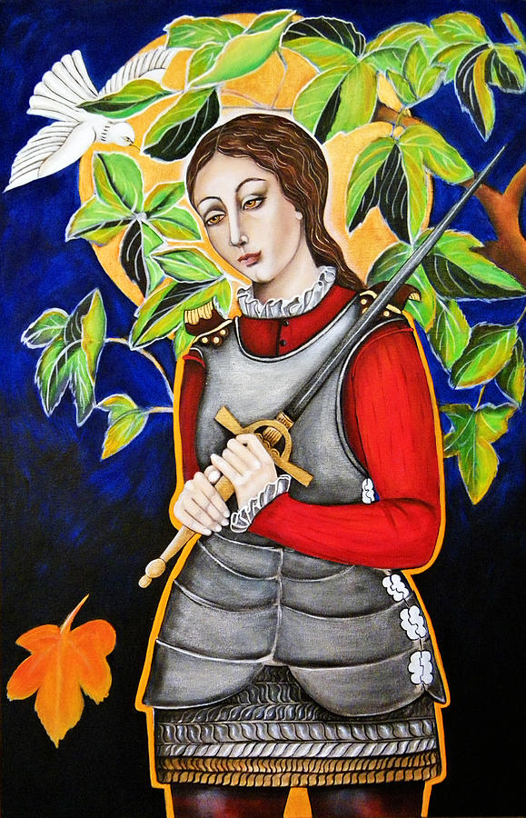 Joan of Arc Painting by Christina Miller - Fine Art America