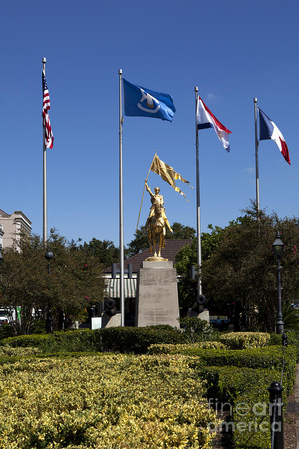 Joan of Arc - New Orleans Louisiana Photograph by Anthony Totah