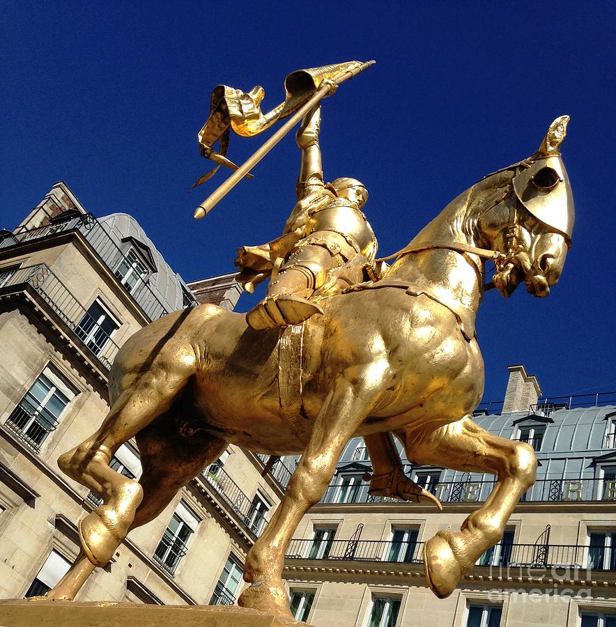 Joan of Arc - Paris Photograph by Therese Alcorn