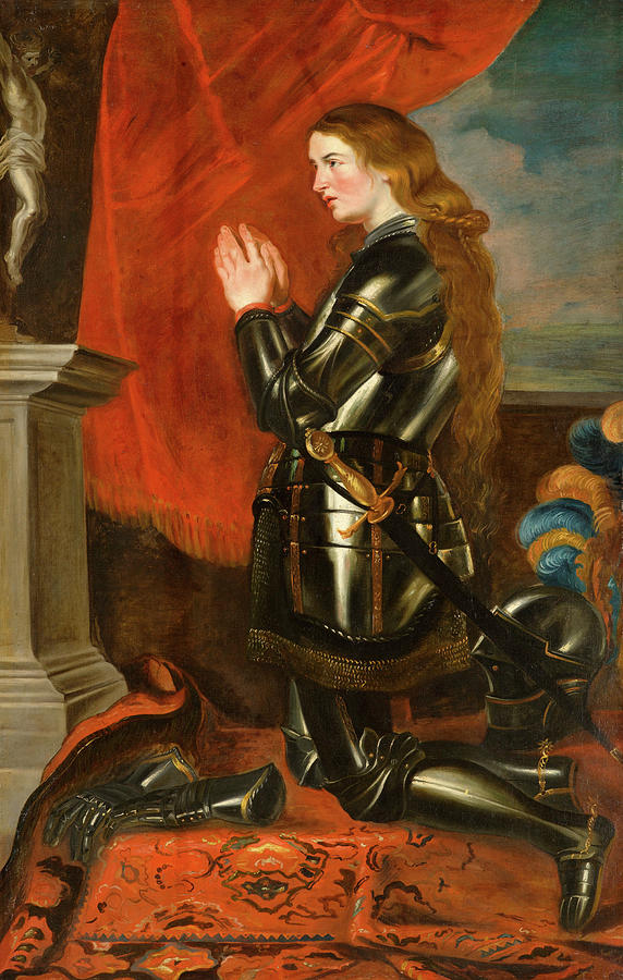 Joan Of Arc Painting - Joan of Arc by Peter Paul Rubens