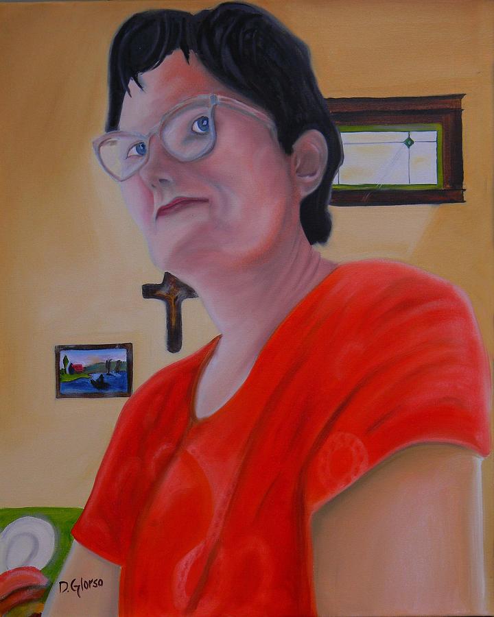 Joan of Smart Painting by Dean Glorso