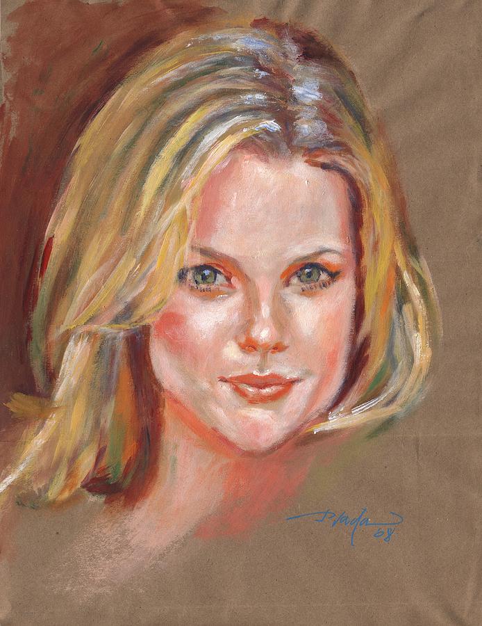 Portrait Painting - Joanna by Horacio Prada
