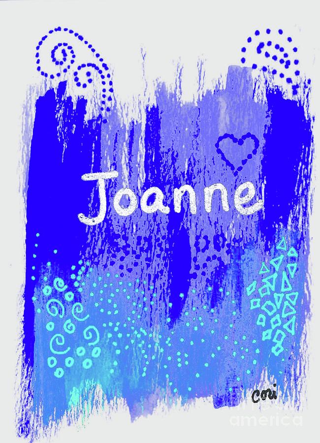 Joanne 2 Painting by Corinne Carroll