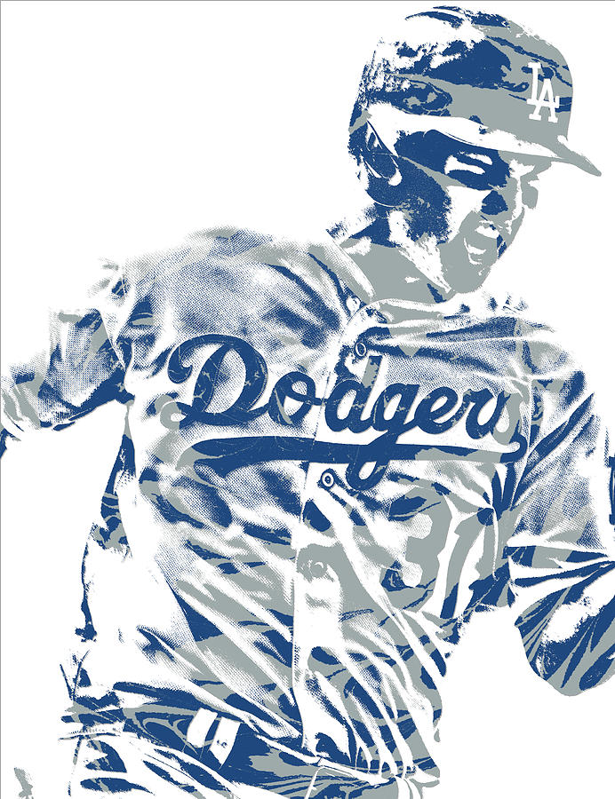 Dodgers Mixed Media - Joc Pederson Los Angeles Dodgers Pixel Art 10 by Joe Hamilton Dodgers Mixed Media - Joc Pederson Los Angeles Dodgers Pixel Art 10 by Joe Hamilton