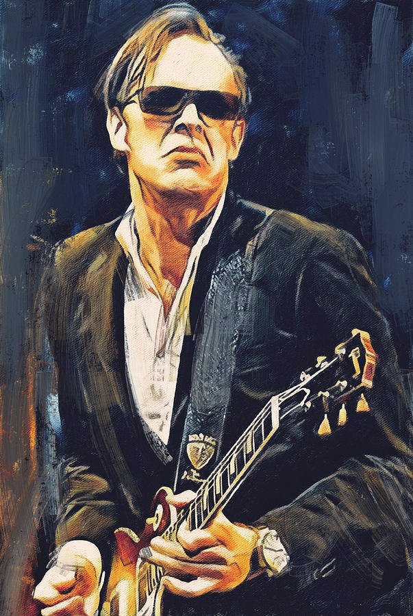 Joe Bonamassa Concert Digital Art by Yury Malkov