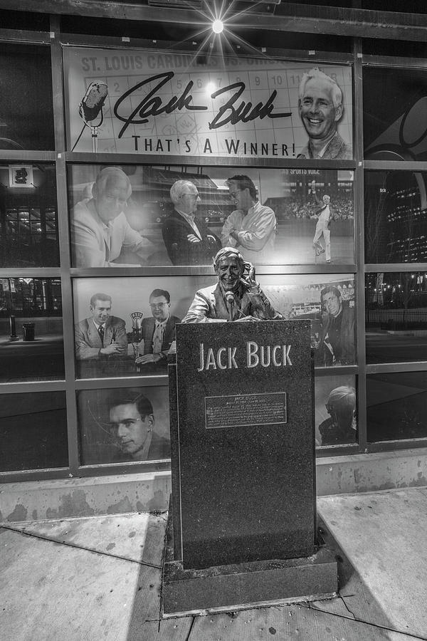 Jack Buck Busch Stadium Photograph