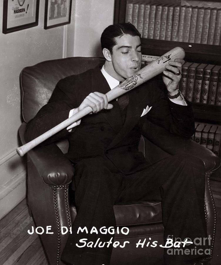 Joe DiMaggio Photograph by Science Source