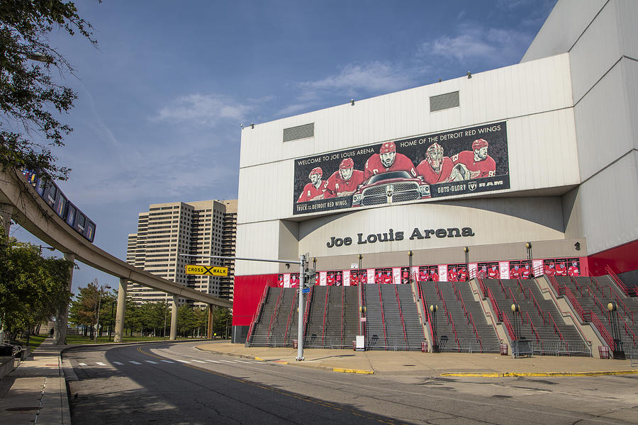 Joe Louis Arena Detroit  Photograph by John McGraw
