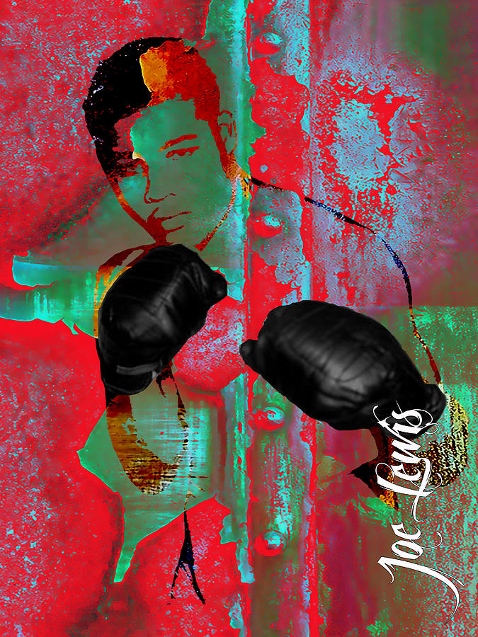Vintage Mixed Media - Joe Louis Collection by Marvin Blaine