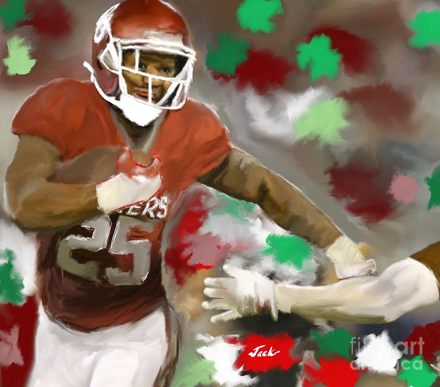 Joe Mixon Painting by Jack Bunds