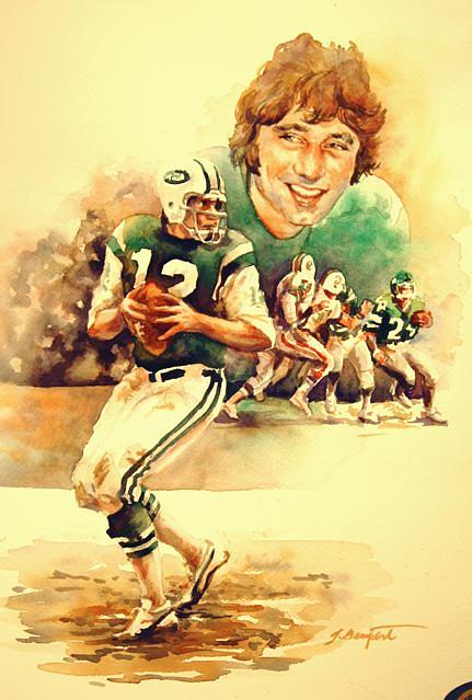 Joe Namath Paintings for Sale - Fine Art America