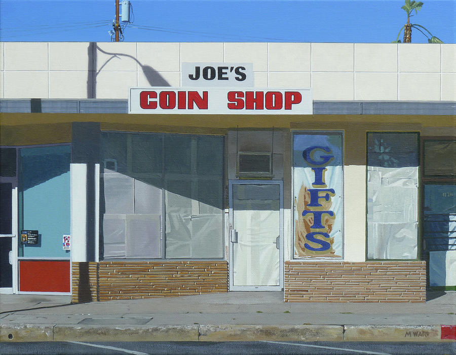 Joes Coin Shop Painting