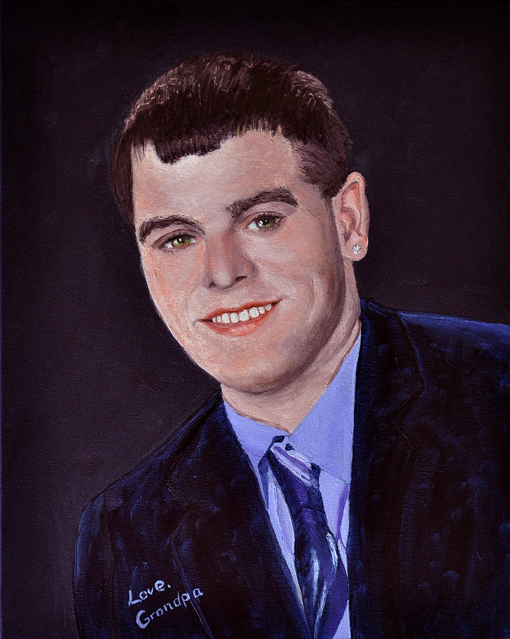 Joey at 18 Painting by Stan Hamilton