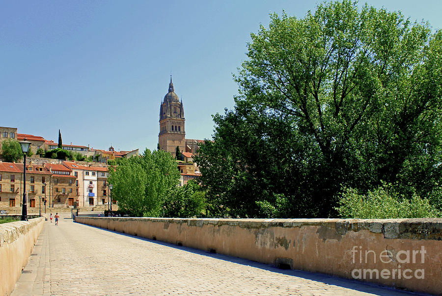 Jogging in Salamanca Photograph by Nieves Nitta