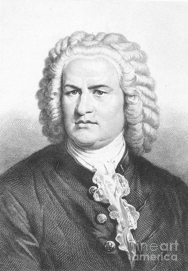 Johann S. Bach (1685-1750) Photograph by Granger - Fine Art America