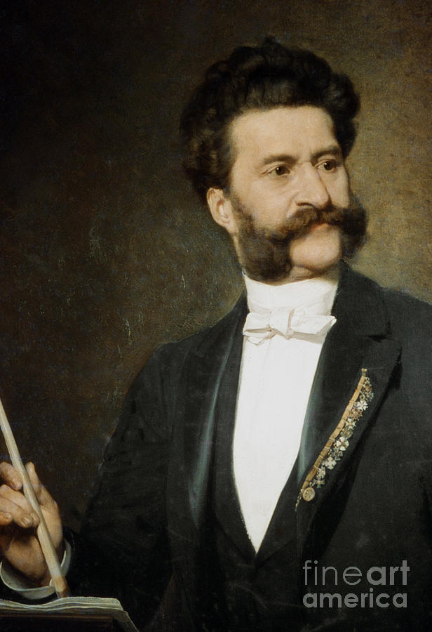 Musician Photograph - Johann Strauss (1825-1899) by Granger