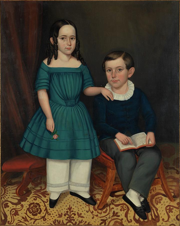 John and Louisa Stock Painting by Joseph Whiting Stock