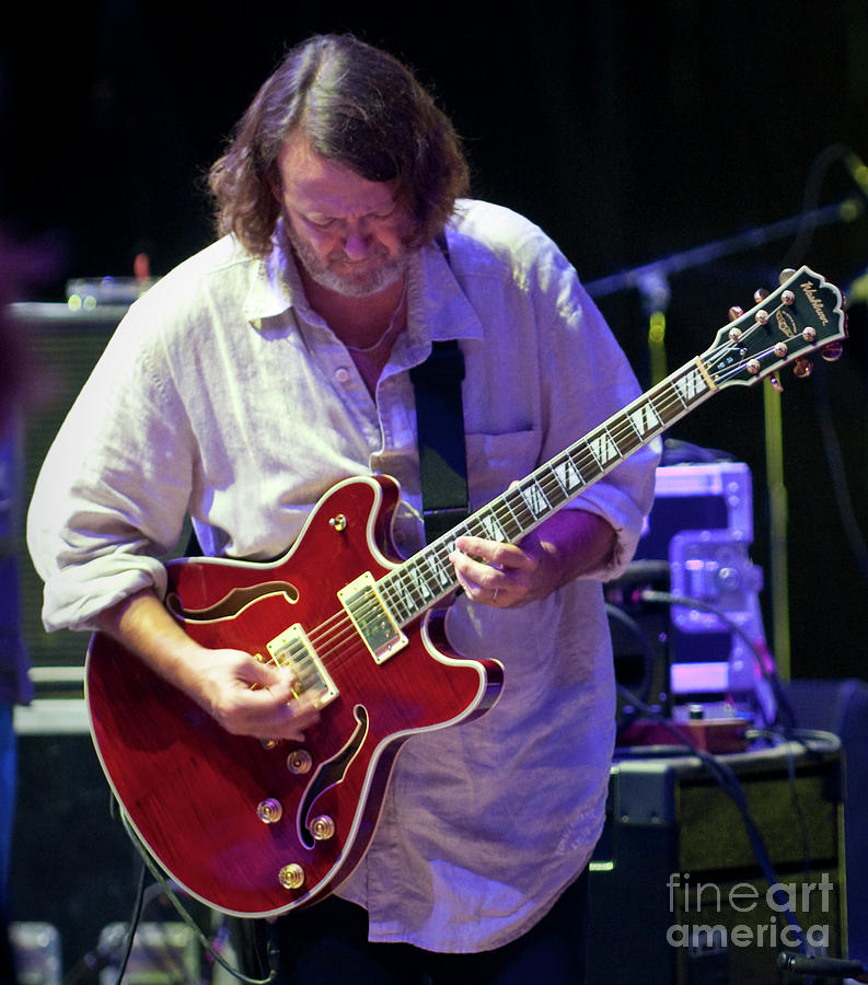 John Bell with Widespread Panic at Bonnaroo Music Festival Photograph by David Oppenheimer