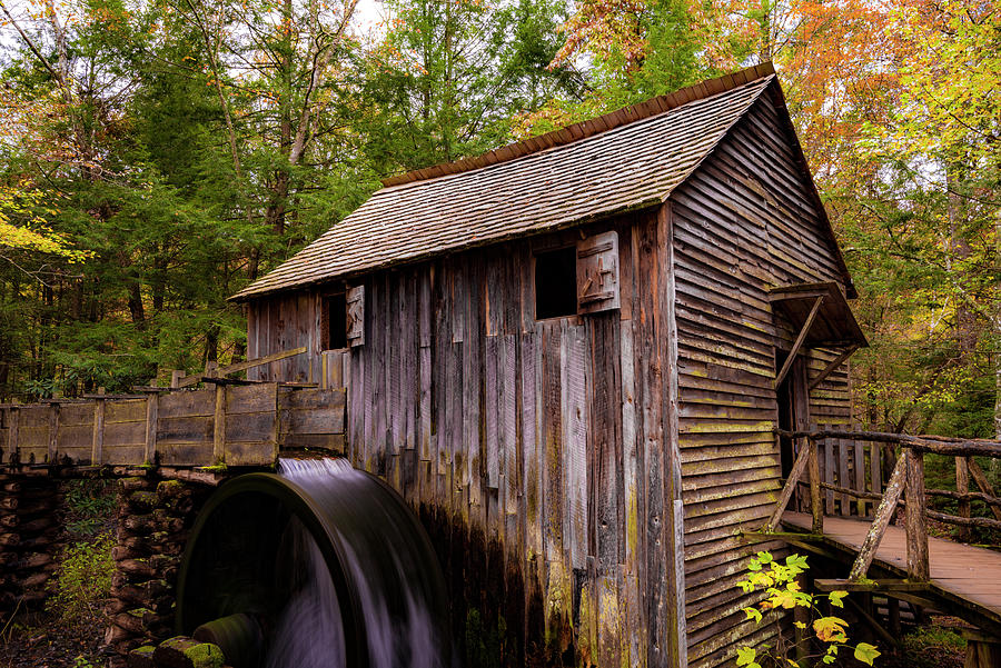 John Cable Grist Mill II Photograph by Steven Ainsworth