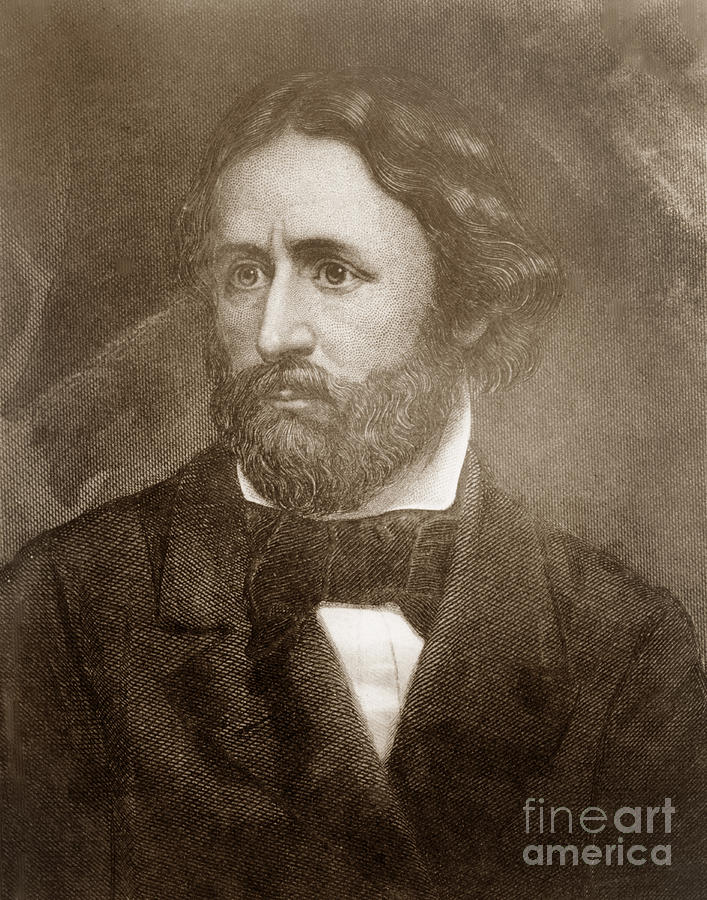 Politician Photograph - John Charles Fremont January 21, 1813 July 13, 1890 by Monterey County Historical Society