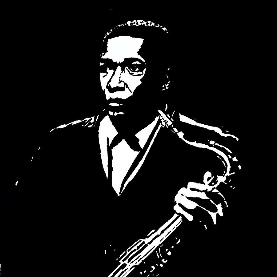 John Coltrane Drawing by Cormac Kenny - Pixels