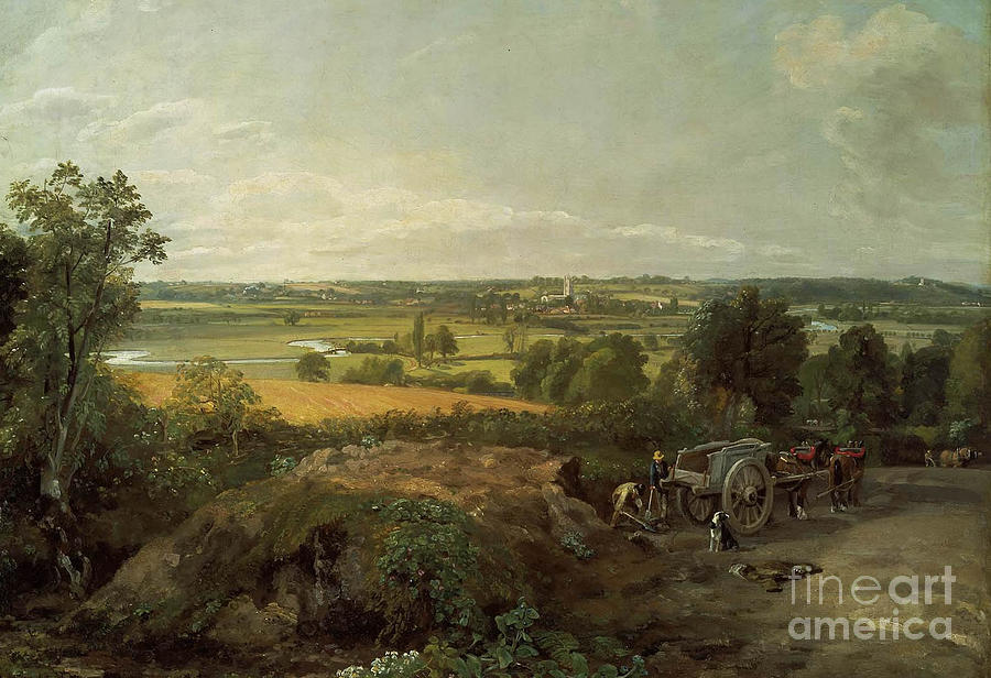 John Constable Painting by MotionAge Designs