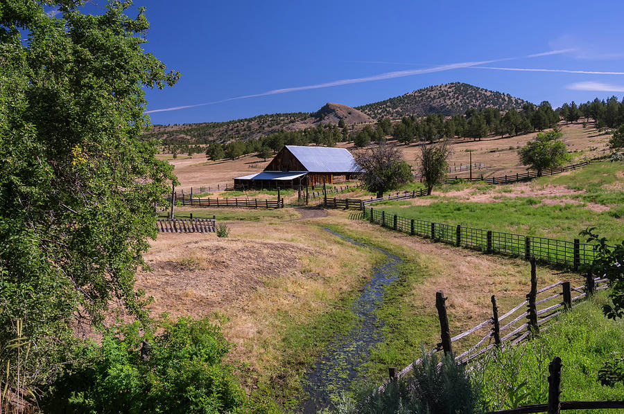John Day Ranch Photograph by Steven Clark
