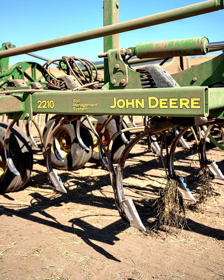John Deere 2210 SMS Photograph by Jerry Sodorff