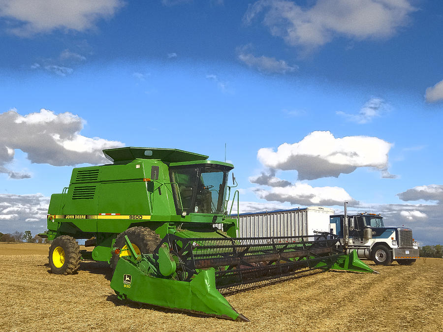 John Deere 9600 Ready To Harvest By Joe Liba