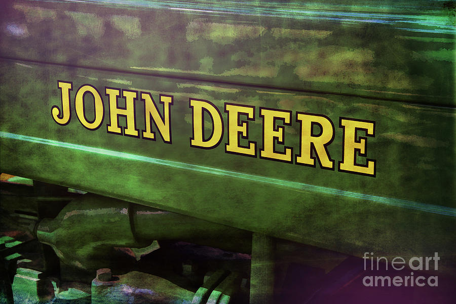 John Deere Model H Tractor Logo Photograph By Nick Gray Pixels Merch