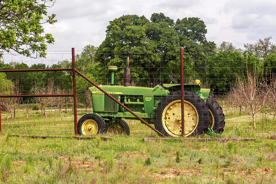 John Deere Tractor Photograph by Art Block Collections
