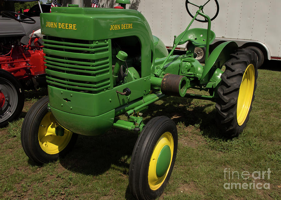 John Deere Tractor Photograph by Mike Eingle
