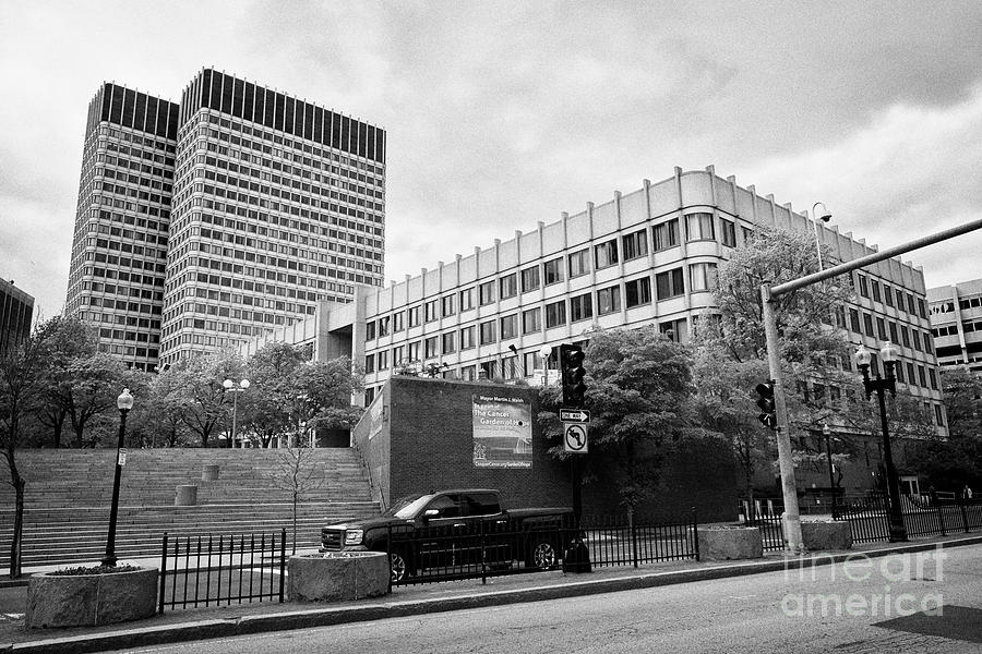 John F Kennedy federal office building Boston USA Photograph by Joe Fox