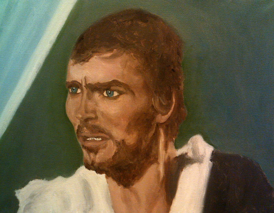John Fraser As King Alfonso In El Cid Painting by Peter Gartner