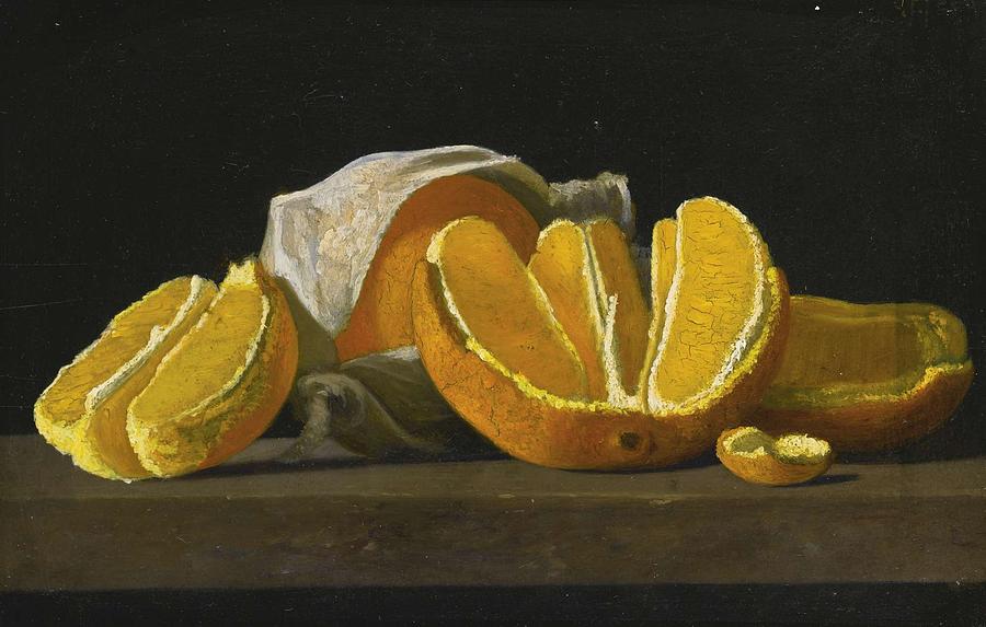 John Frederick Peto 1854 - 1907 STILL LIFE-ORANGES Painting by John ...