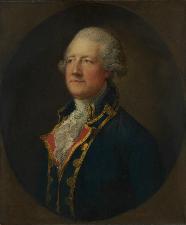 John Hobart, 2nd Earl of Buckinghamshire Painting by Thomas Gainsborough