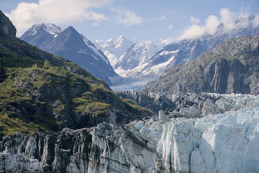 John Hopkins Glacier 10 Photograph by Richard J Cassato
