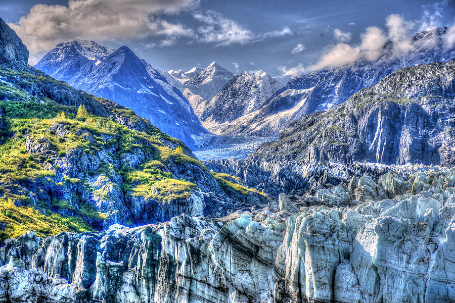 John Hopkins Glacier 11 Photograph by Richard J Cassato
