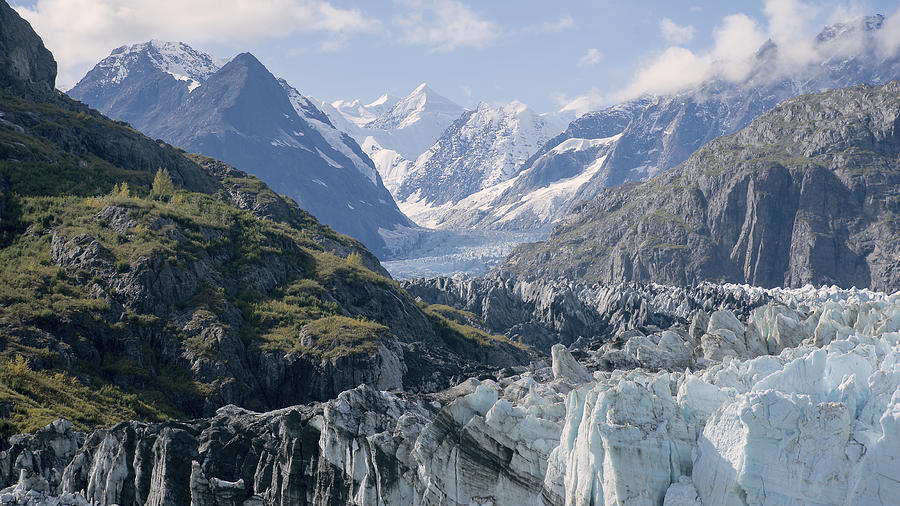 John Hopkins Glacier 12 Photograph by Richard J Cassato