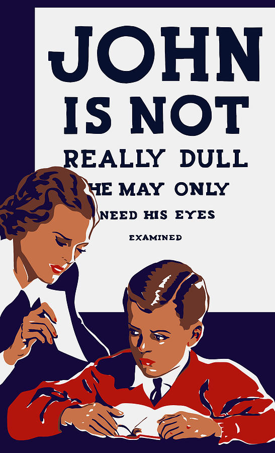 John Is Not Really Dull - WPA Painting by War Is Hell Store