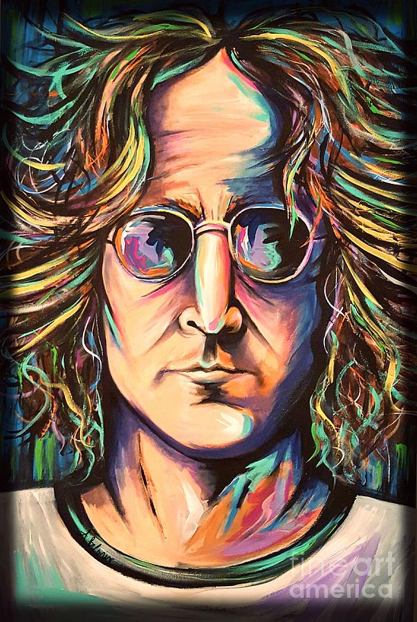 John Lennon Painting - John Lennon by Amy Belonio