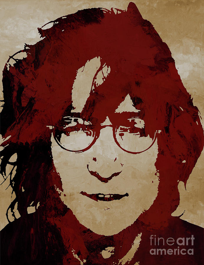 John Lennon Painting by Gull G