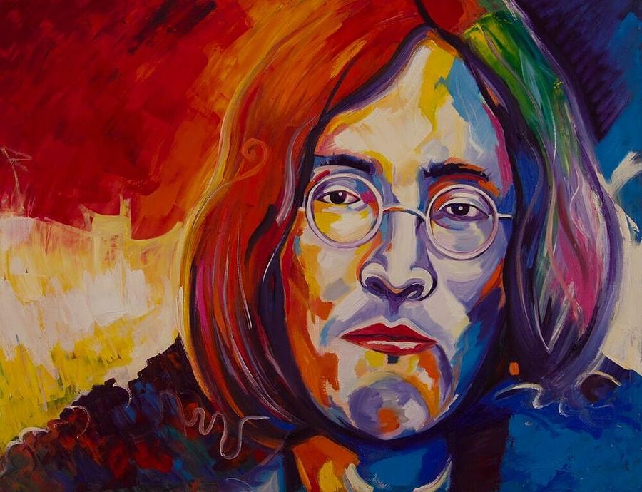 John Lennon Painting by Gustavo Oliveira | Fine Art America