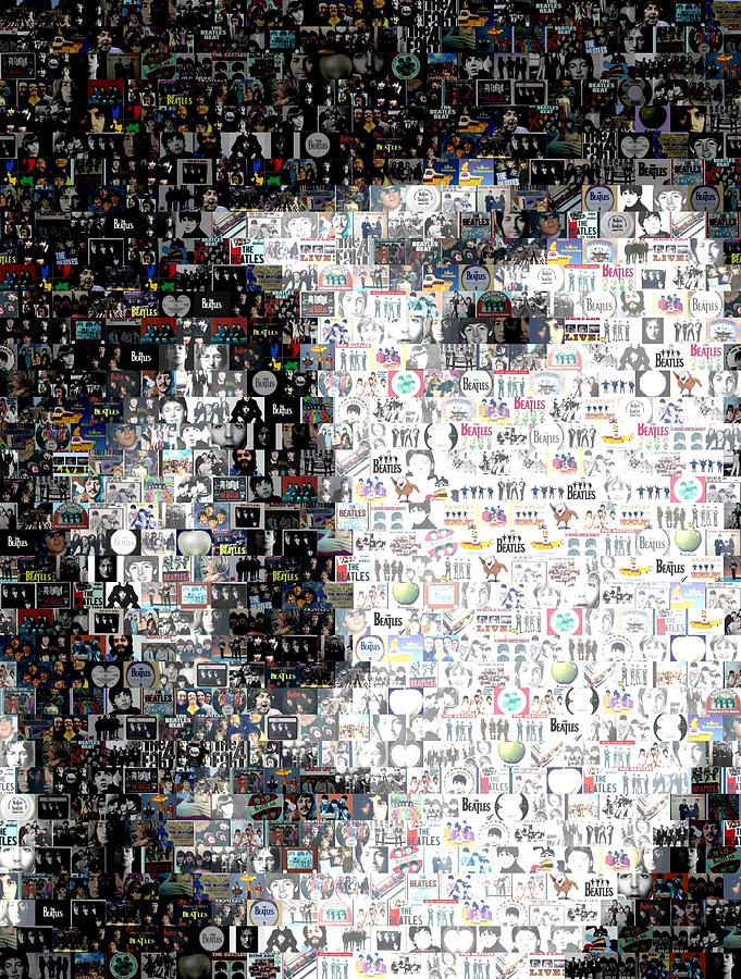 lego john lennon mosaic