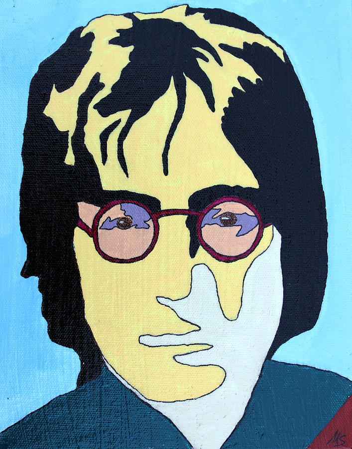 John Lennon Painting by Murray Stiller - Fine Art America