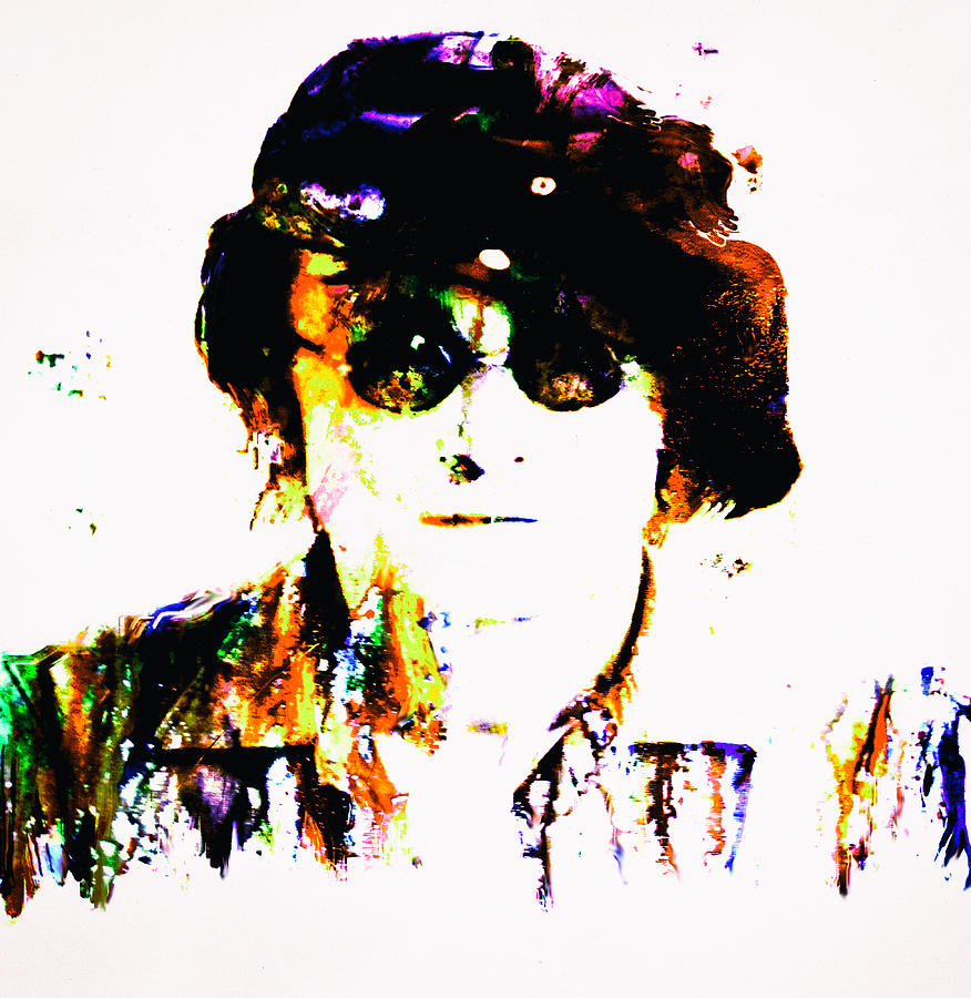 John Lennon Painting - John Lennon Paint Splatter by Brian Reaves
