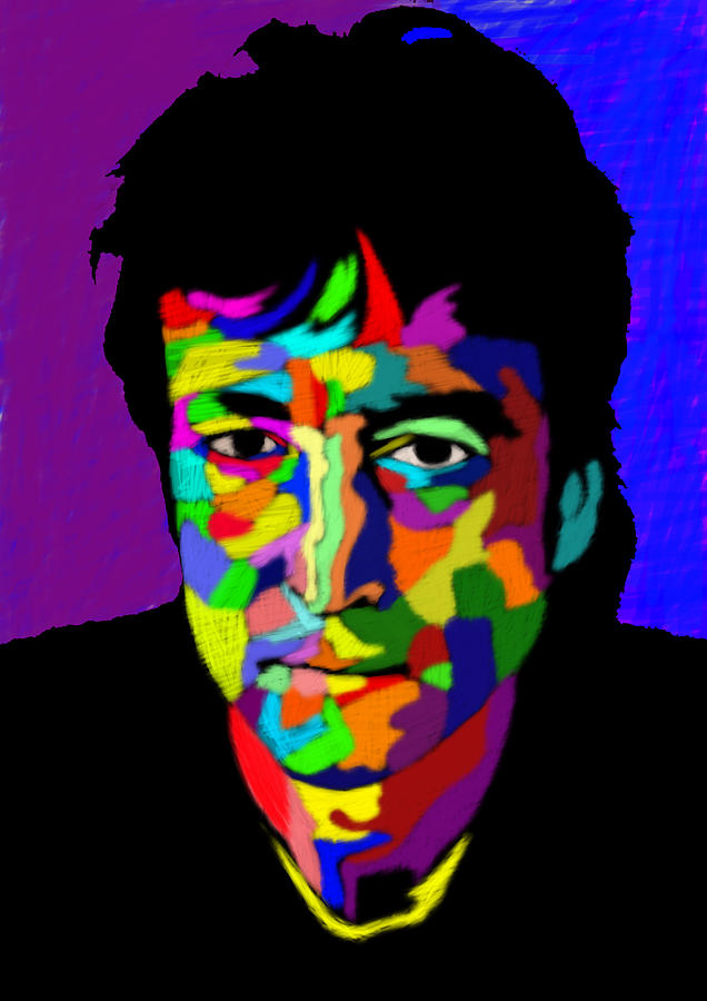 The Beatles Painting - John Lennon Portrait by Stephen Humphries